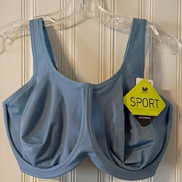 Wacoal Light Blue Sports Bra - Picture 2 of 6